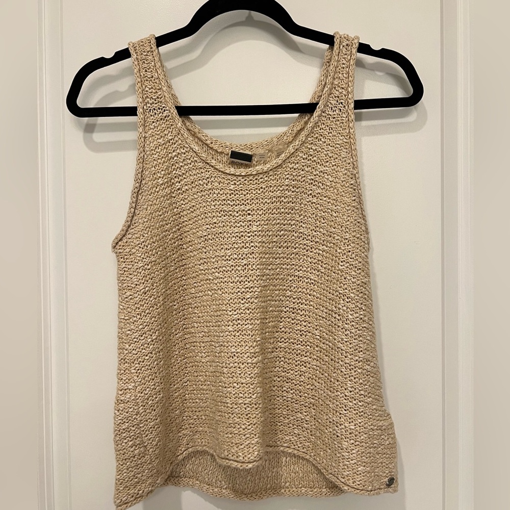 Roxy Cream Knit Pullover